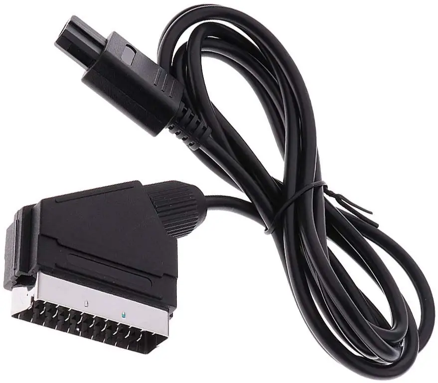 H 10pcs 6 1.8 m RGB Scart AV Kábel Viesť pre N64 SNES NG Gamecube kábel pre N64 jednosmerný (DC) kábel