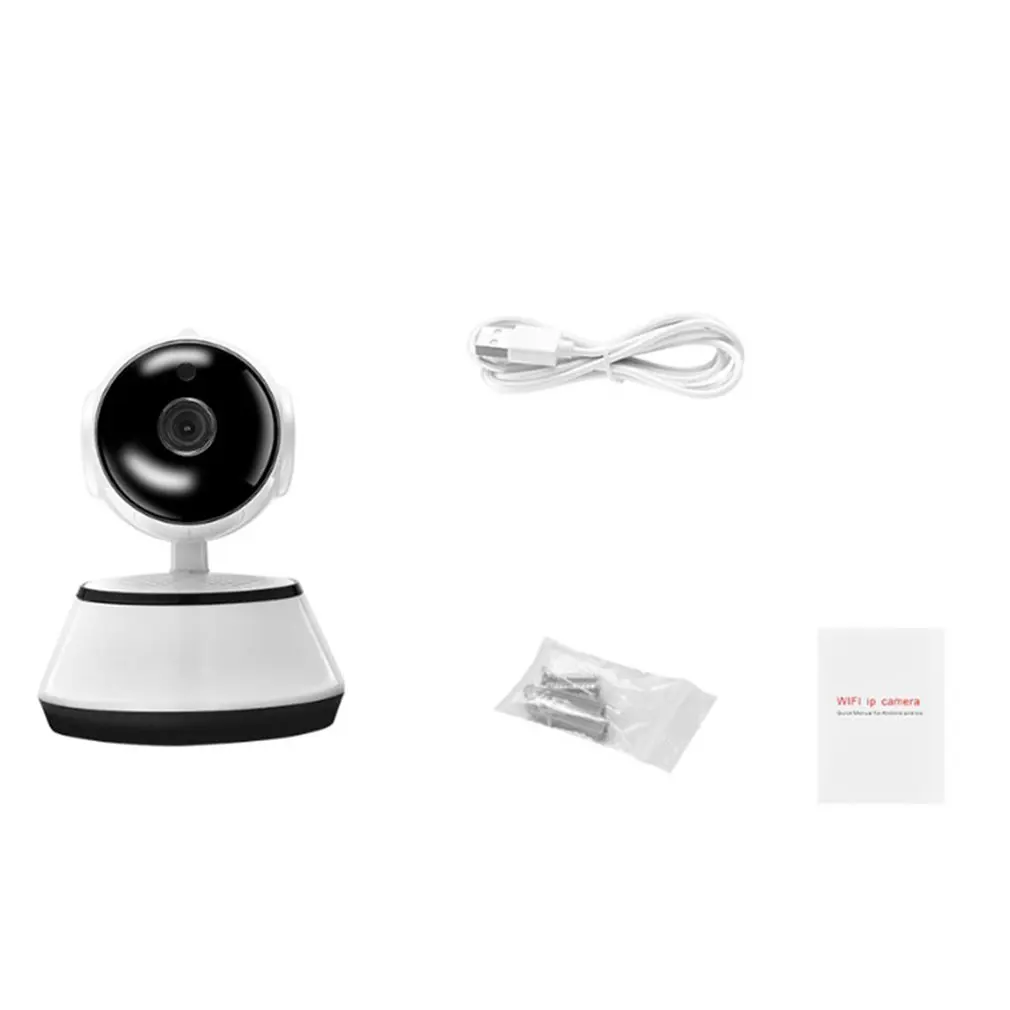 HD 720P Domáce Bezpečnostné IP Kamera, Bezdrôtové Smart WiFi Fotoaparát WI-FI Audio Záznam Dohľadu Baby Monitor HD Mini CCTV Kamery V380