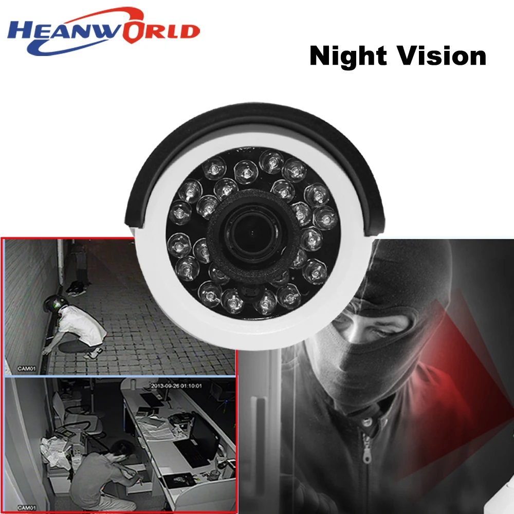 Heanworld vonkajšie 1080P IP Kamera, Bezdrôtové Wifi HD 960P 720P INFRAČERVENÉ nočné videnie Onvif nepremokavé bezpečnostná bullet siete, web kamera