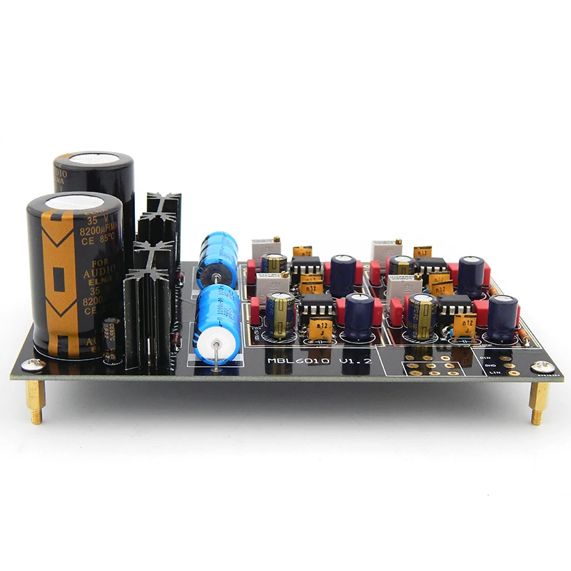 Hifi preamplifier JRC5534 op amp High-end Prispôsobené MBL6010D Black Gold Edition Top-level Audio Predzosilňovač súpravy