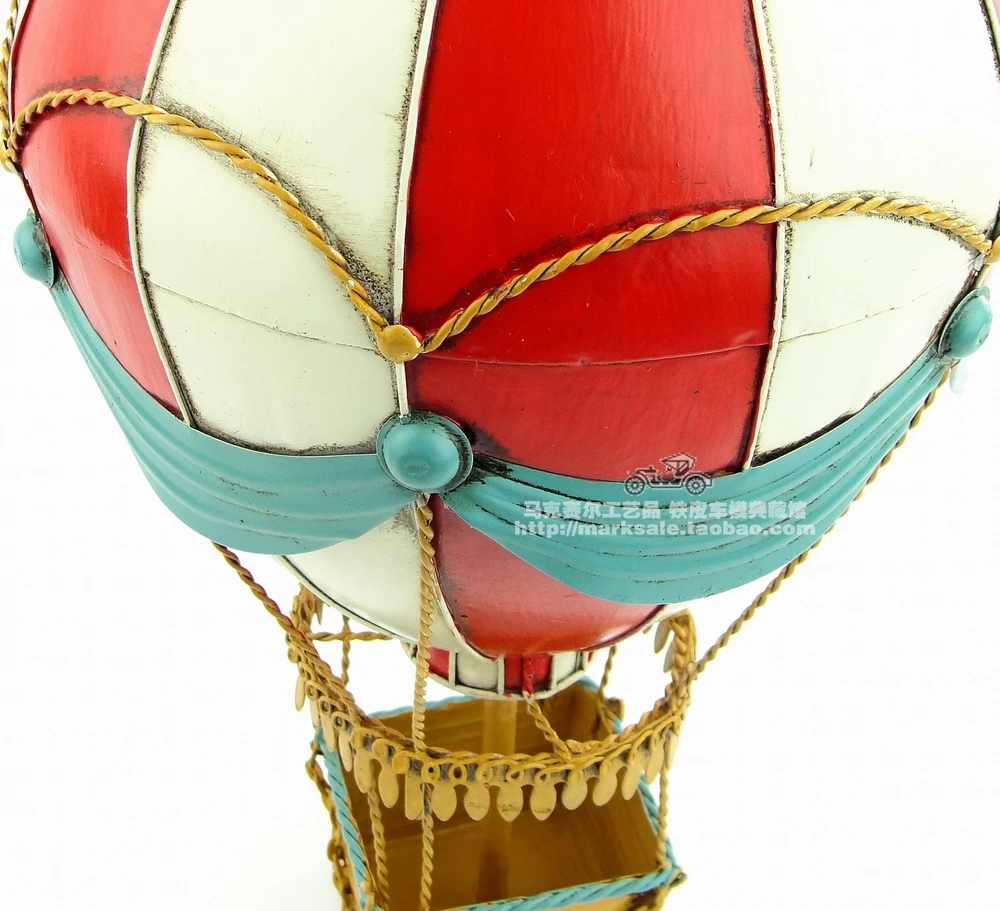 Horúce Klasické Retro 19. Storočia Európskej teplovzdušný Balón Model Kreatívny Darček Domov Bar Dekorácie
