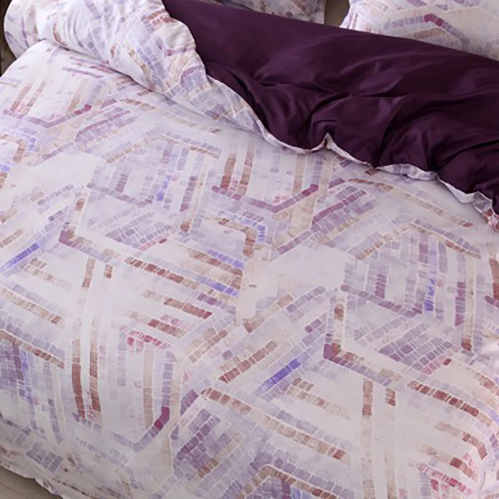 Horúce posteľná bielizeň bytový textil etnický štýl jednoduchý obyčajný deka kryt obliečka na vankúš bez listov