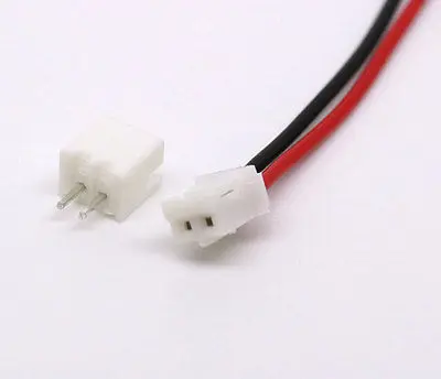 Hot Predaj 50 SADY Mini Micro JST 2.0 PH 2-Pin Konektor zapojte káble Káble 120MM