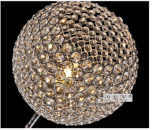 Hot predaj luxusné moderné stručný módne K9 crystal led E27 poschodí lampy, obývacia izba izba dekor svetlo