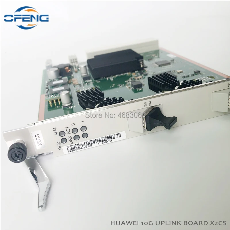 Huawei X2CS 2 Porty 10GE Uplink OLT Karty s 2KS SFP+ Modul 10G uplink karty X2CS pre OLT MA5680T MA5683T