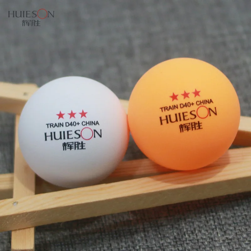 Huieson 100ks/Vrecko 3-Hviezdičkový ABS Plast Stolný Tenis Gule D40+ 2,8 g Nový Materiál, Ping Pong Loptičky pre Dospelých Klubu Školenia Zápas