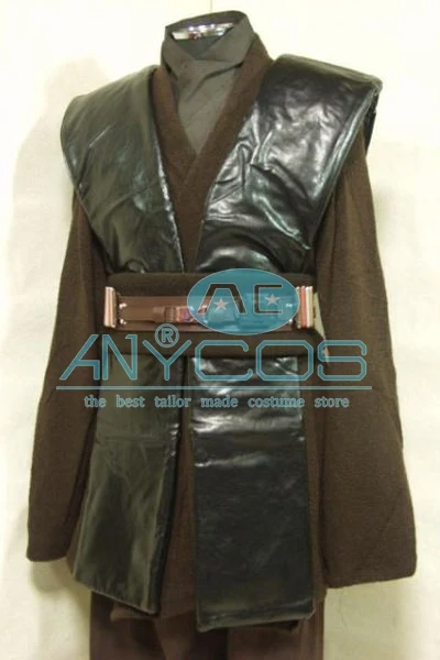 Hviezda Cosplay Anakin Skywalker Kostým Jednotné Cape TUNIKA Oblečenie, Plášť Plášť Mužov Film Halloween Cosplay Kostým Zákazku