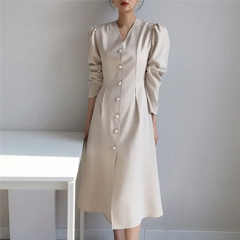 HziriP kórejský Úrad Lady tvaru Sexy Krátke Šaty 2020 Slim Módny, Elegantný Vysoký Pás Ženy Elegantné OL Práce Nosiť Šaty