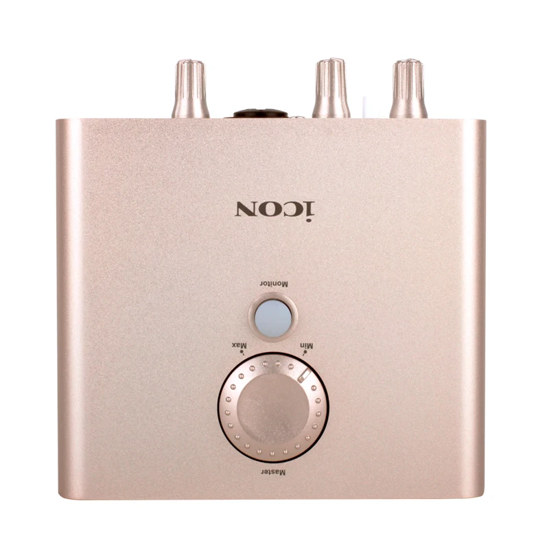 IKONA mobile R VST USB externý zvuková karta 24-Bit 96/192KHz 1 mic-In/1 gitaru-V 2 analógový výstup, slúchadlový výstup