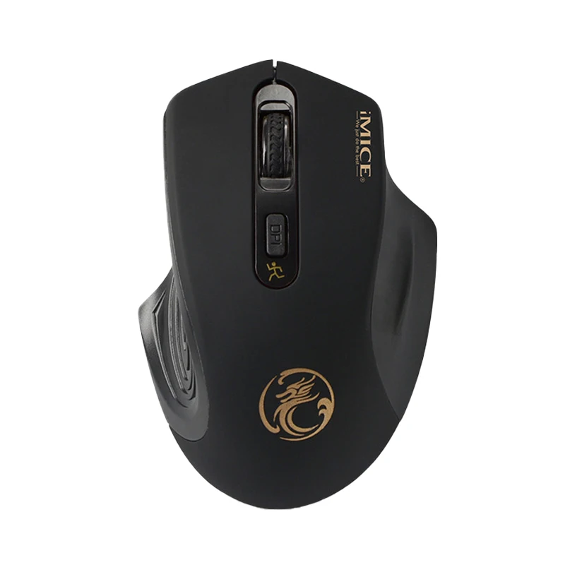 IMICE Wireless Gaming Mouse Ergonomická Myš 4 Tlačidlá LED 1600 DPI Počítačovej Myši Hráč Myší Tichý Myš pre PUBG FPS Hra