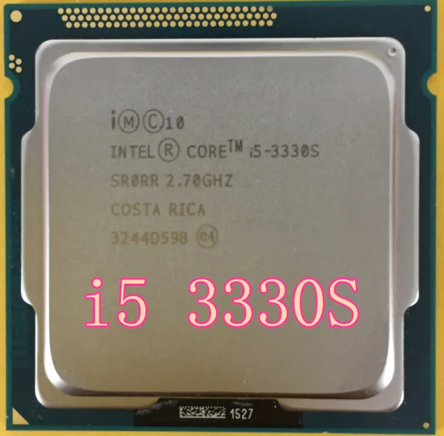 Intel Core i5 3330S i5-3330S Processor 6M Cache, 2.7 GHz, LGA1155 Ploche CPU Desktop Procesor I5 3330S