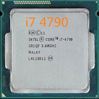 Intel Core Procesor I7 4790 I7-4790 i7 4790 CPU LGA 1150 Quad-Core cpu správne Desktop Procesor môže pracovať
