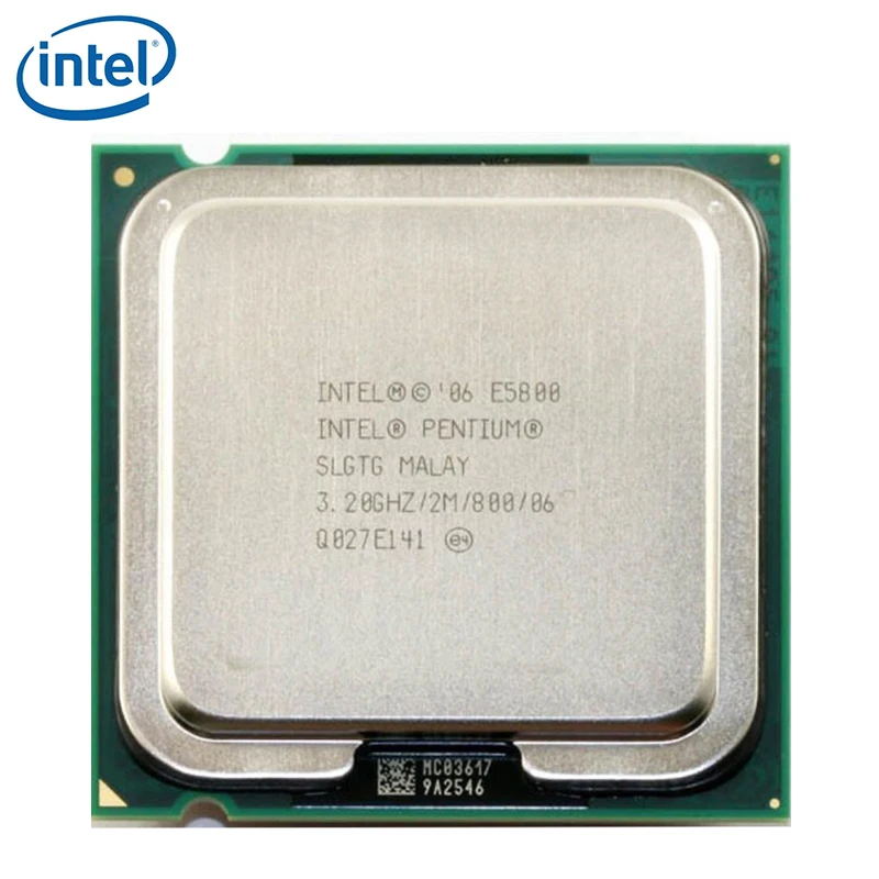 Intel Pentium E5800 3.2 GHz Dual-Core CPU Procesor 2M 65W LGA 775 testované pracujúcich