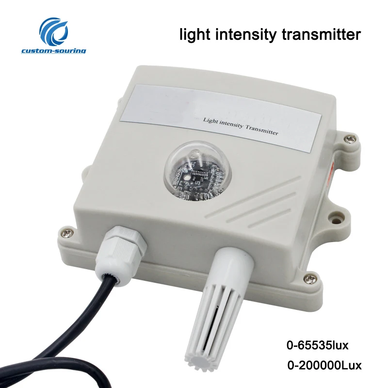 Intenzita svetla Senzor Teploty A Vlhkosti Analog/RS485 Vysielač Senzor Pre poľnohospodárske Životného prostredia senzorové Osvetlenie