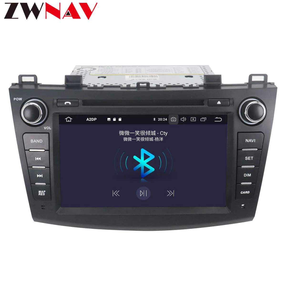 IPS 4G+64 G Android 9.0 Auto Stereo Prehrávači DVD, GPS, Glonass Navigácia Mazda 3 2009-2012 Video, Multimediálne Rádio audio vedúci jednotky