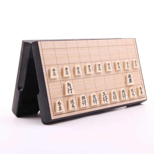 Japonsko Shogi 25*25*2 cm Šach Hra Skladací Magnetický Šach Stolný Medzinárodnej Checker Sho-gi Inteligencia Hra ako Darček Hračka
