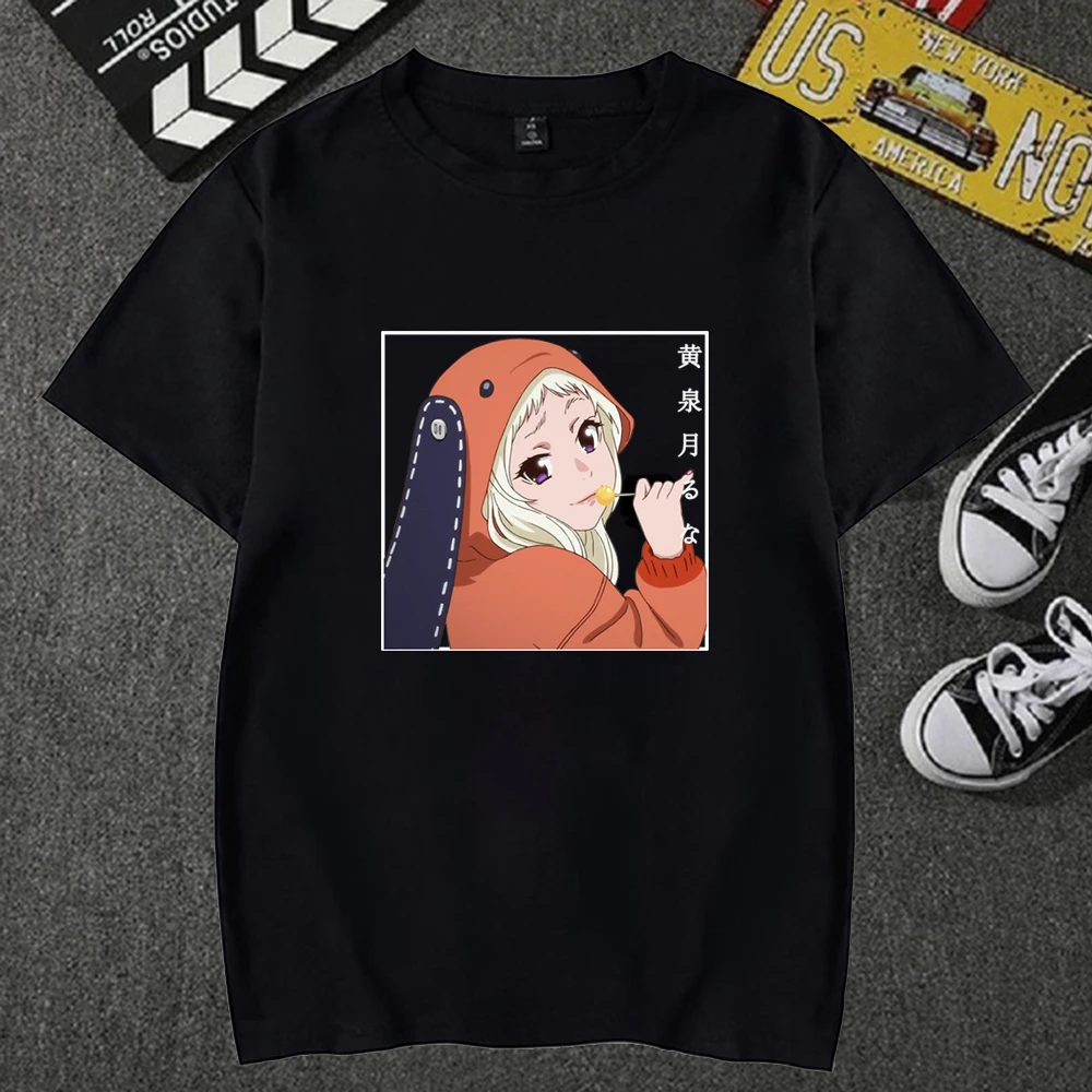 Japonské Anime Runa Kakegurui T-tričko Krátke Rukávy T-Shirt Ženy