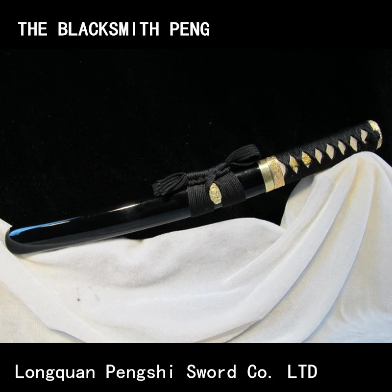 Japonský Medi Tanto Pre Samuraj meč katana dragon čepeľ Longquan Čínske meče, zbrane/nôž/dao jian/real/ninja