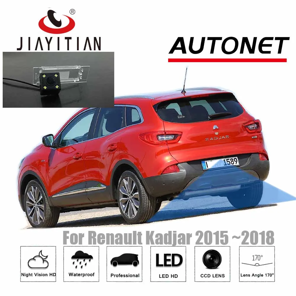 JIAYITIAN parkovacia Kamera Pre Renault Kadjar ~2018/Parkovacia Kamera/Nočné Videnie/ špz Kamera/Zadnej strane Fotoaparátu zálohovanie