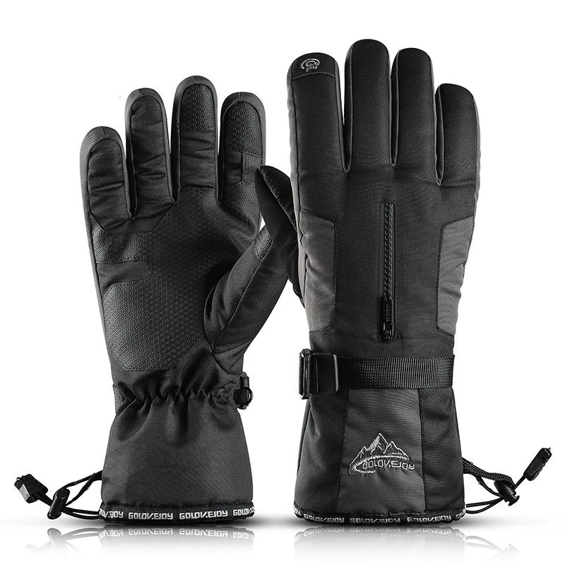 JIFANPAUL 2020 nové lyžiarske rukavice zimné outdoorové jazdecké športy vetru guantes zimné rukavice plus velvet teplé pánske rukavice