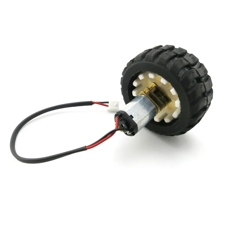 JMT N20 Micro Gear Motor & Gumové Kolesá pre DIY Robot Inteligencie Model Auta, Prevodovky Motorových Kolies Súprava Náhradných Dielov