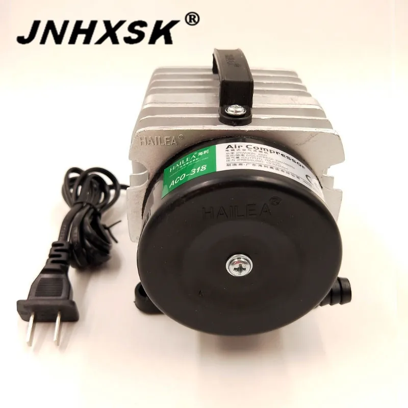 JNHXSK maximálne 45 w prenosné Akvárium elektromagnetický kompresor zvyšuje kyslík čerpadla ACO-318