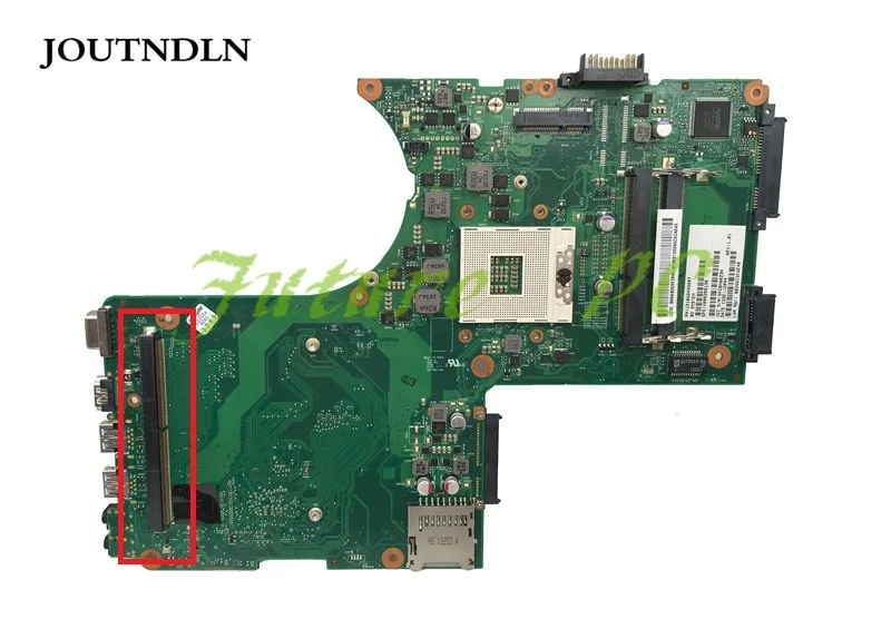 JOUTNDLN PRE Toshiba qosmio x870 X875 série Notebooku Doske V000288130 6050A2493501-MB-A02 DDR3 Test práca
