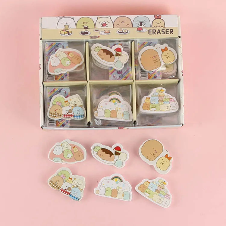 JY 30pcs/box Japonsko Rohu tvor Sushi Gumu cartoon diy hračka cenu hračky WJ01