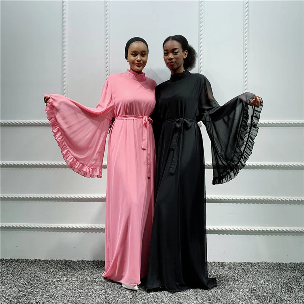Kaftan Dubaj Abaya Hidžáb Moslimské Oblečenie Žien, Turecké Šaty Islam Kaftane Župan Musulman Abayas Gamis Moslimských Wanita Katar Kleding