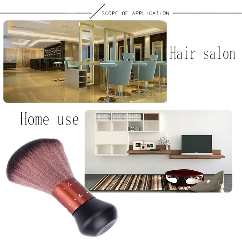 Kamienkami Krk Tvár Toaletný Fúzy Brushe Holič Vlasy Čistenie Hairbrush Salon Rezanie Kadernícke Styling, Make-Up Nástroje