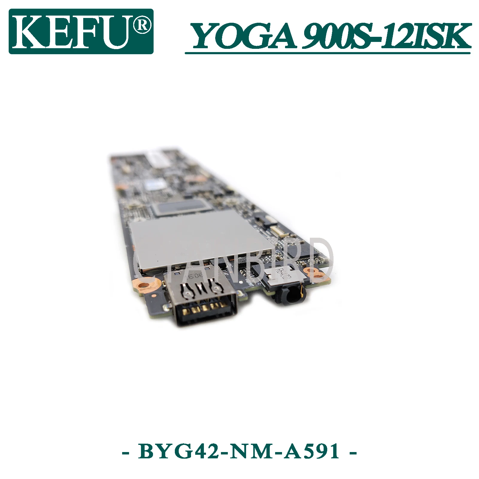 KEFU BYG42-NM-A591 pôvodnej doske pre Lenovo YOGA 900S-12ISK s 8GB-RAM M7-6Y75 Notebook doska