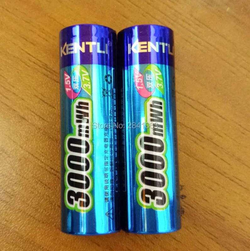 KENTLI 2 ks 1,5 v 3000mWh AA nabíjateľné Li-polymer li-ion polymer lithium batéria + 2 sloty USB inteligentné Nabíjačky