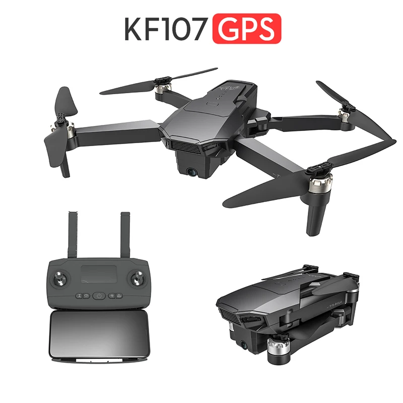 KF107 GPS RC Drone s 4K HD Dual Camera Gestami 25 Minút 1,5 KM 5G Wifi FPV Striedavý Motor Dron VS F11 Zen K1 SG906