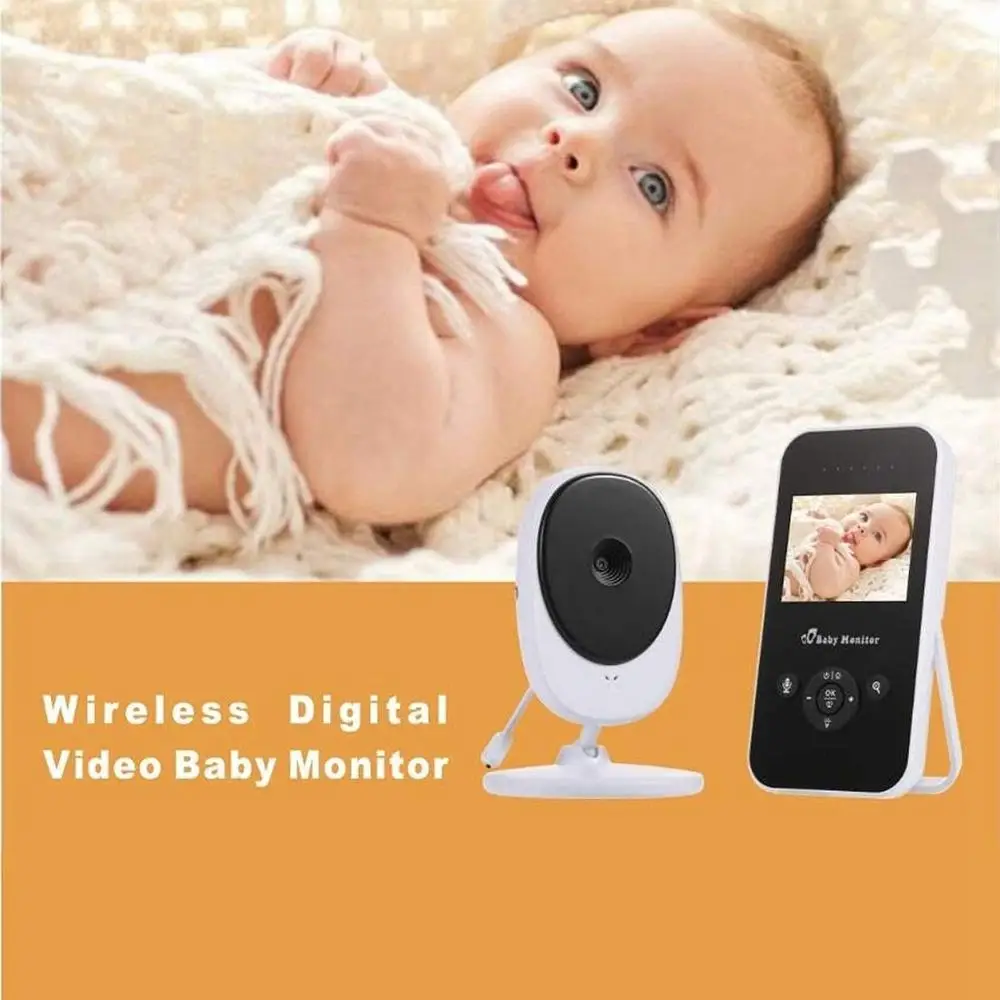 KIMPOK 2,4 palca Bezdrôtový Farba Baby Monitor s rozlíšením 1080P HD Audio Video Baby Kameru Teploty Monitorovať kamerovým INFRAČERVENÉ Nočné Videnie