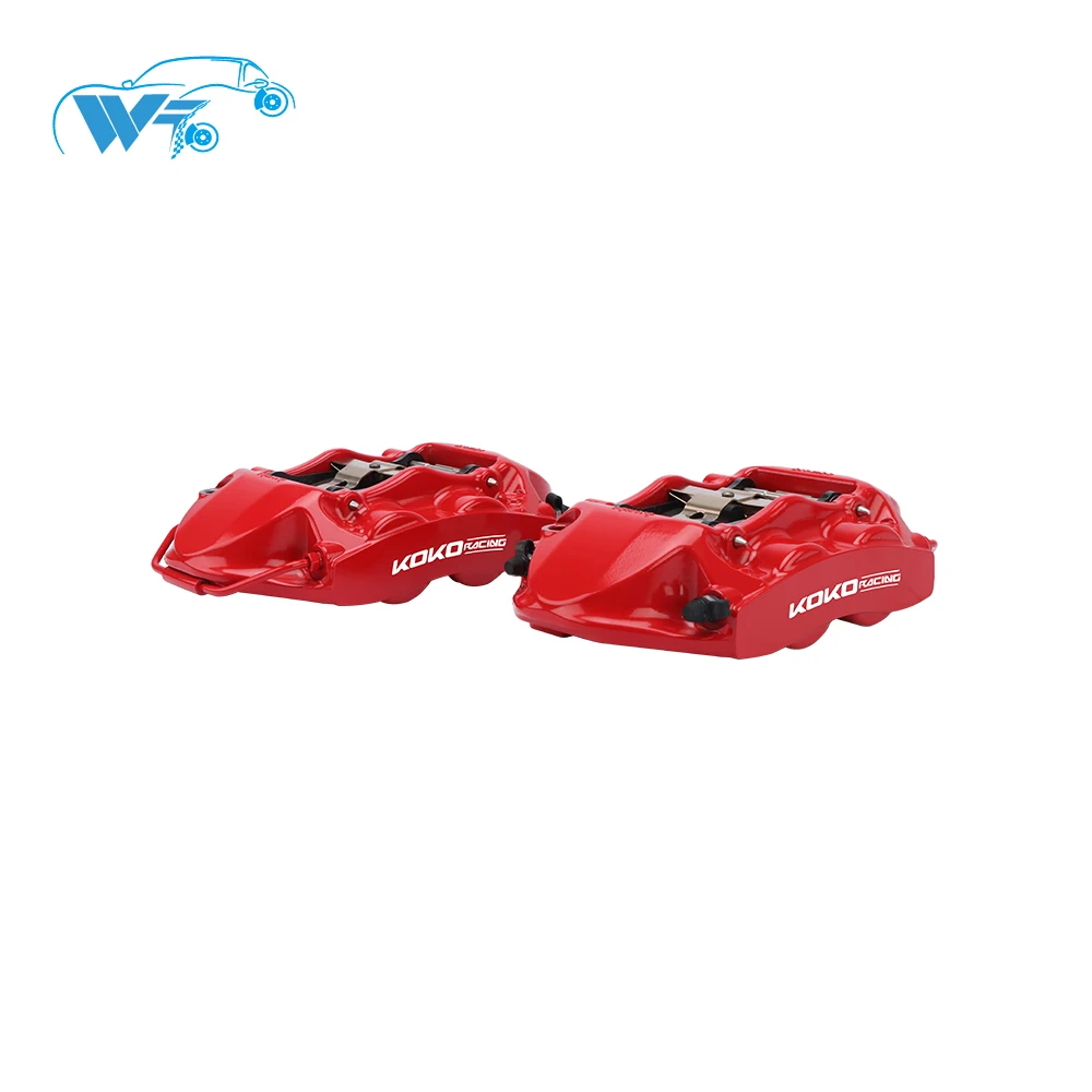 KOKO ZÁVODNÉ auto patrs GT4 autá brzdový strmeň červená farba dvojité strmeň elektronické nastavenie