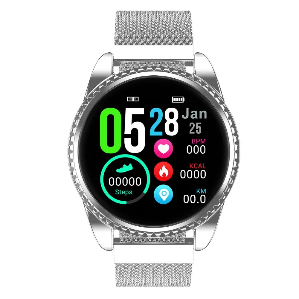 Kolo Displej Teplomer Smart Hodinky Muži Ženy Telesnej Teploty Smartwatch Srdcovej Frekvencie Športové Náramkové Hodinky Pre Apple Android