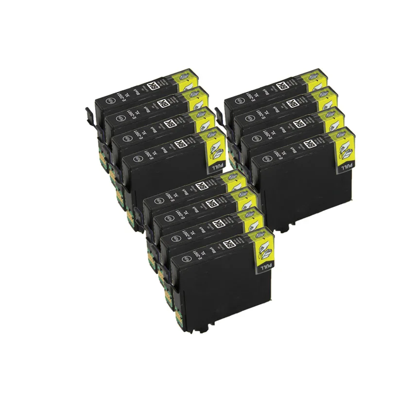 Kompatibilné T2001 BK ČIERNA atramentová cartridge pre EPSON XP-100 XP-200 XP-300 XP-310 XP-314 XP-40 XP-410 WF-2510 2520 2530 2540