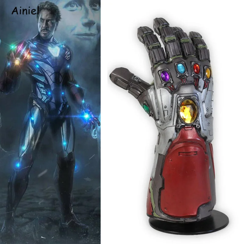 Koncovka Iron Man Tony Stark Cosplay Latexové Rukavice Zbraní Superhrdina Zbraň Rekvizity Tony Stark Rameno zbraň