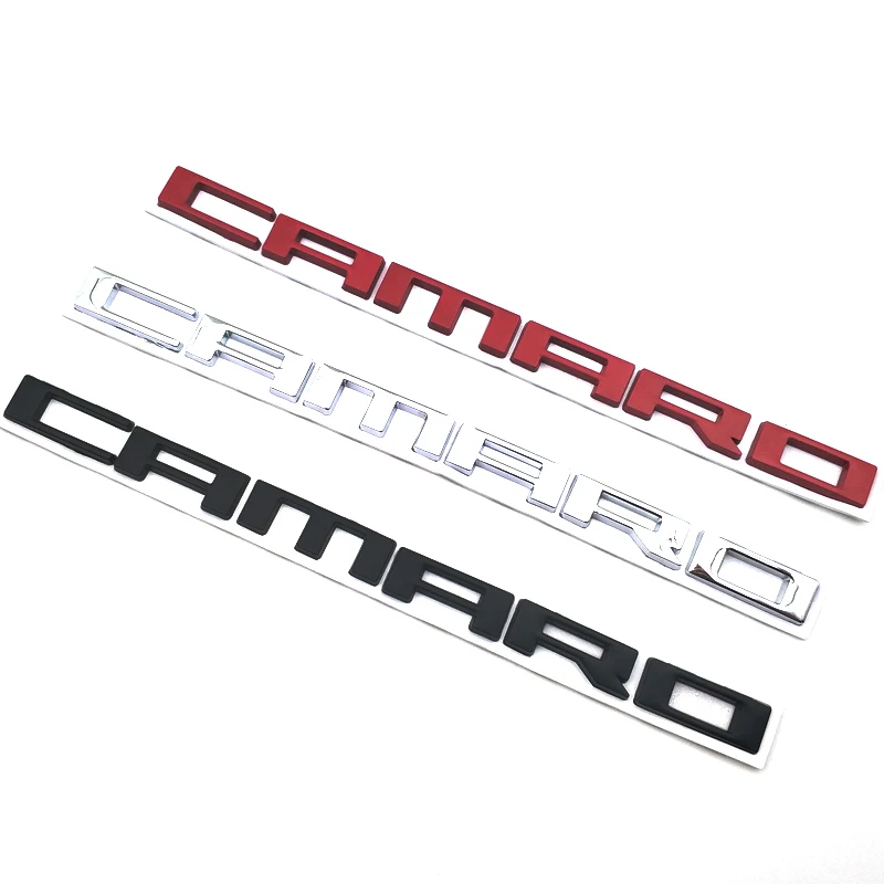 Kovové Auto Styling Camaro List Znak Blatník krídlo Strane Nálepky Racing Sport Odznak Kotúča, Pre Chevrolet