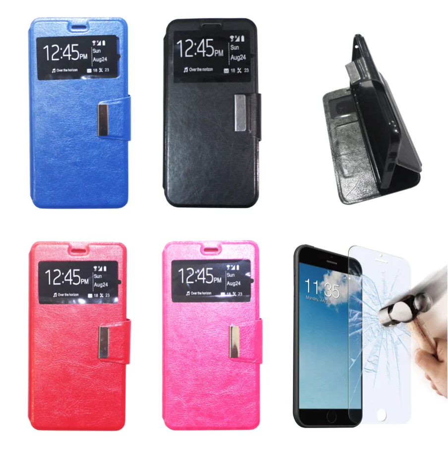 Kožené puzdro Flip Podporu pre Samsung Galaxy A50 (4G) 6.4 