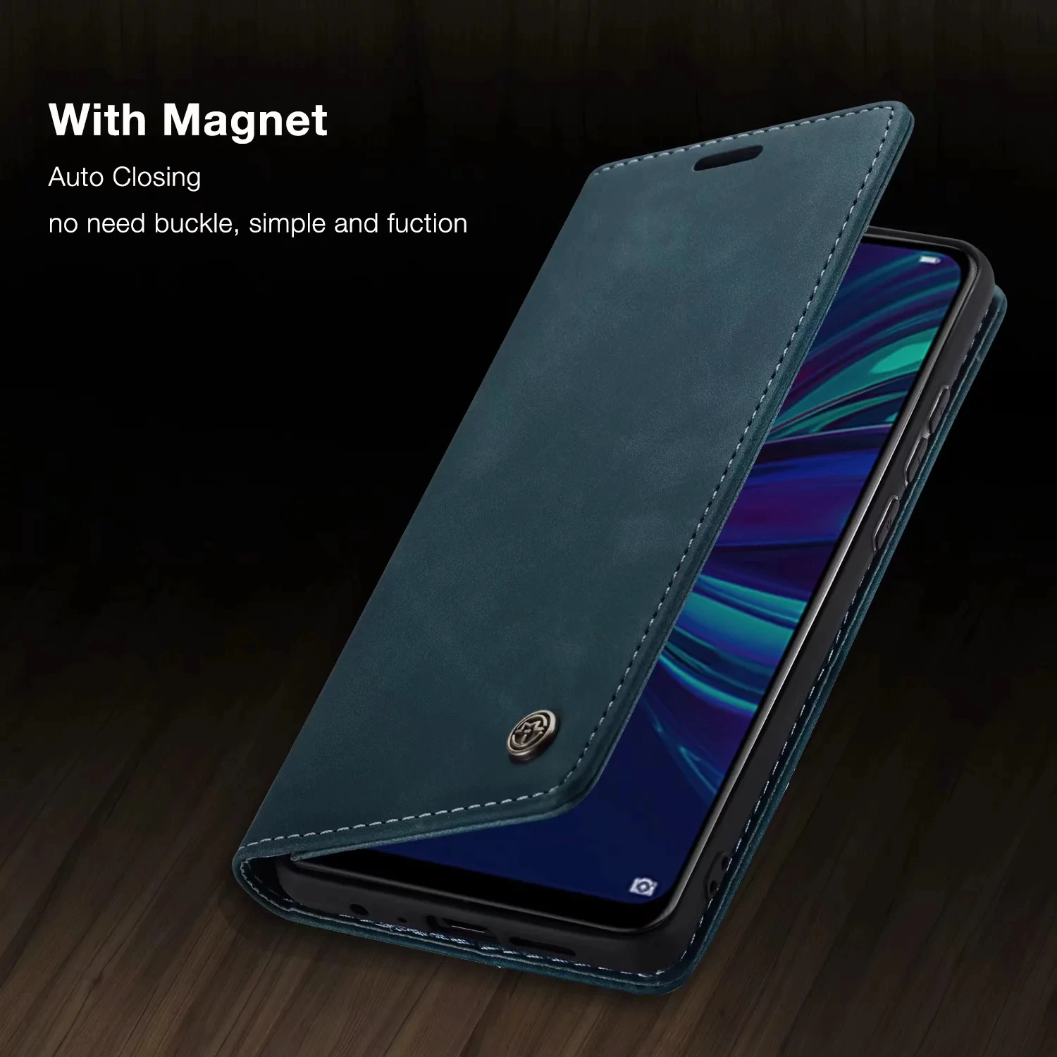 Kožené puzdro pre Samsung Galaxy A20 A30 A40 A50 A70 A80 A10 S Magnetickým Flip Peňaženka Pre S20 Ultra S10 E Plus S8 S9 S7 Edge Pokrytie
