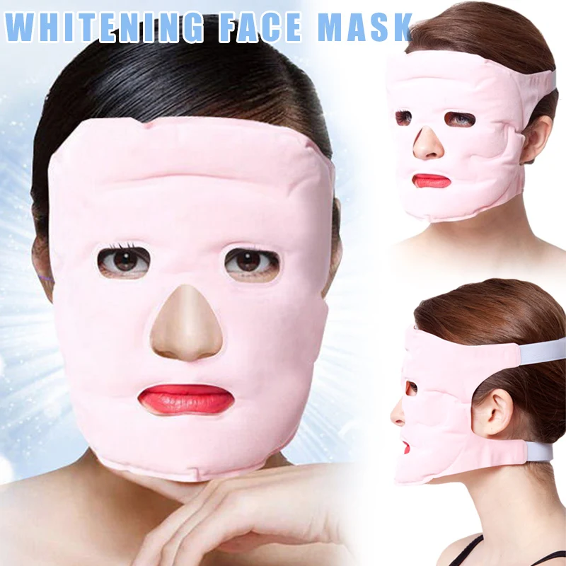 Krásy Face-lift Maska Turmalín magnetoterapia Masáž Hydratačné Opakovane Masku na Tvár SEC88