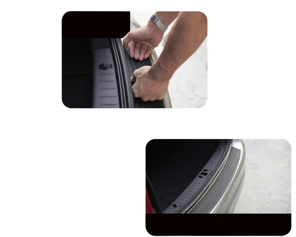 Kufri ochrany lišta nárazníka parapet zadné stráže ochrany nálepka pre Nissan NV200 Nuvu NV2500 Fórum Denki 350Z Zaroot