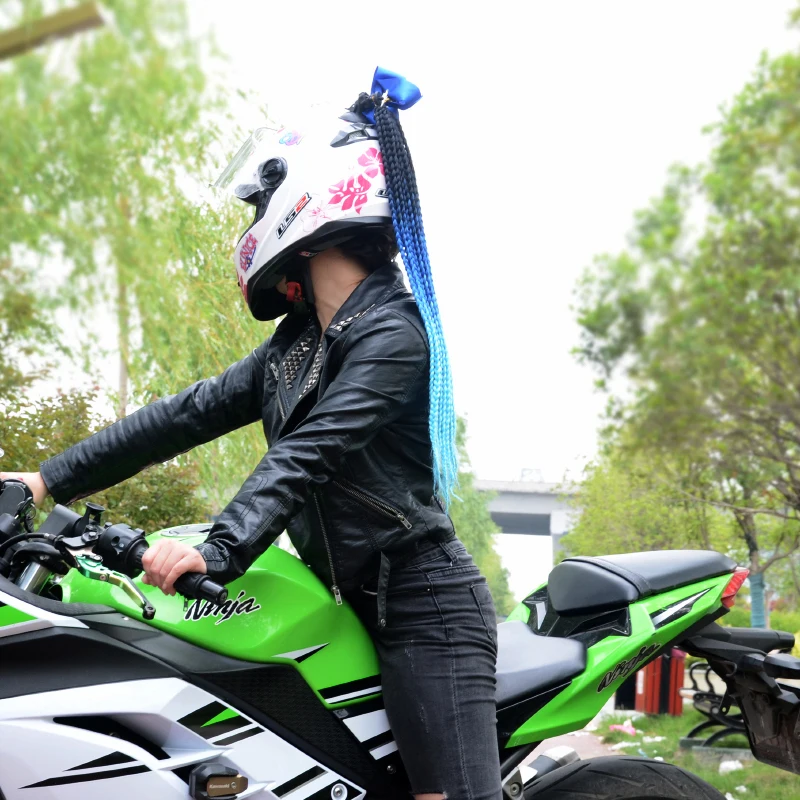 Kvalita FreeStyle Motocykel, Helmy, ručné Dredy Dekorácie Punk Špinavé Vrkoč Motocross Závodné pre Všetkých Jazdcov Muž Ženy