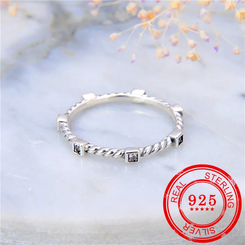 Kórejská verzia nového najlepšie 925 sterling silver ring strany dámy štýl pôvodnej nádherné módne šperky