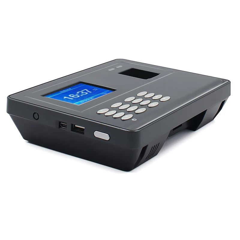 Kórejský Odtlačkov prstov Čas dochádzky záznamník stroj USB Disku biometrické rozpoznávanie software-free španielčine, portugalčine verzia