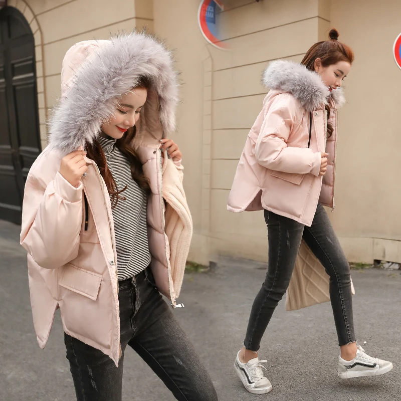 Lacné, veľkoobchod 2018 nové Jeseň zima Hot predaj dámskej módy bežné teplá bunda žena bisic coats L1920