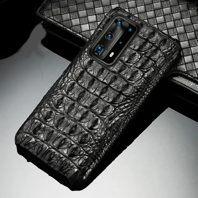 LANGSIDI originálne Luxusné Krokodíla telefón puzdro na Huawei p40 pro p20 p30 Mate 20 pro 10 lite Pre Česť 30 v30 pro späť fundas