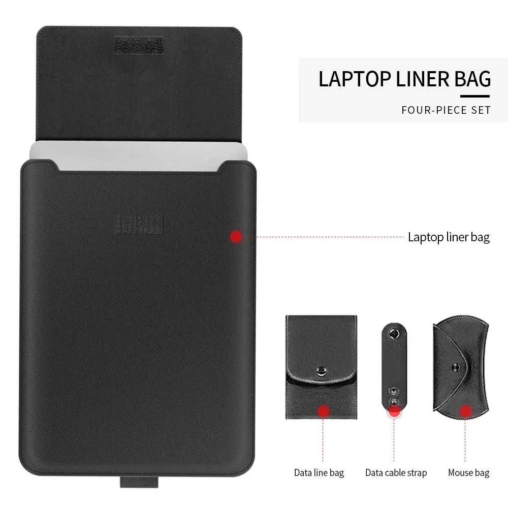 Laptop Rukáv Taška Prípade Pre Macbook Air Pro 13 15 2020 Notebook Sleeve Taška Pre Huawei ASUS HP Dell 11 12 13.3 14 15.6 Palce Prípade
