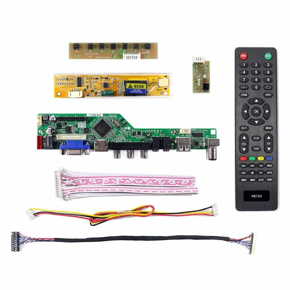 Latumab Nový Držiak pre CLAA150XH01 TV+HDMI+VGA+USB, LCD, LED displej Regulátora Ovládač Penzia doprava Zadarmo